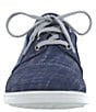 Color:Blue Jay/Nubuck - Image 4 - Marnie Plaid Lace-Up Sneakers