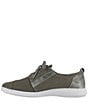 Color:Gris/Snake - Image 3 - Marnie Snake Print Lace-Up Sneakers