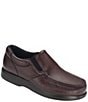 Color:Cordovan - Image 1 - Men's Side Gore Slip-On Loafers