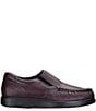 Color:Cordovan - Image 2 - Men's Side Gore Slip-On Loafers