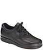 Color:Black - Image 1 - Men's Time Out Lace-Up Walking Shoes