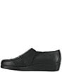 Color:Black Lizard - Image 3 - Nora Slip-On Leather Loafers
