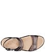 Color:Dusk - Image 3 - Nudu Two-Toned Leather Heel Strap Sandals