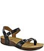 SAS Pampa Leather Ankle Wrap Sandals - Image 1