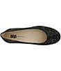 Color:Black Lace - Image 5 - Scenic Lace Print Leather Slip-Ons