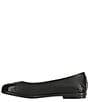 Color:Black Black Patent - Image 3 - Scenic Leather Cap Toe Ballet Flats