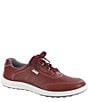 Color:Ruby - Image 1 - Sporty Lux Lace-Up Sneakers