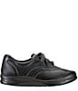 Color:Black - Image 2 - Walk Easy Lace-Up Sneakers