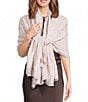 SASSO + SMYTH Abstract Jacquard Evening Wrap - Image 1