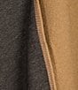 SASSO + SMYTH Camel Border Ruana - Image 3