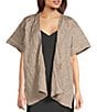 SASSO + SMYTH Crinkle Silk Kimono - Image 1