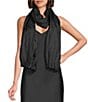 SASSO + SMYTH Crinkle Silk Scarf Wrap - Image 1