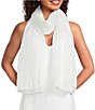 SASSO + SMYTH Crinkle Silk Scarf Wrap - Image 3