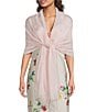SASSO + SMYTH Cross Weave Solid Wrap - Image 2