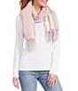 SASSO + SMYTH Double Sided Fringe Scarf Wrap - Image 2