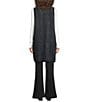SASSO + SMYTH Herringbone Knit Structured Vest - Image 2