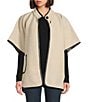 SASSO + SMYTH High Collar Topper, Color:Oat - Image 3