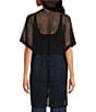 SASSO + SMYTH Open Weave Knit Kimono - Image 2