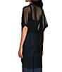 SASSO + SMYTH Open Weave Knit Kimono - Image 4