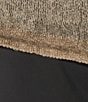 SASSO + SMYTH Wool Silk Evening Wrap, Color:Taupe - Image 2