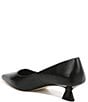 Color:Black - Image 4 - Sarto by Franco Sarto Diva Leather Kitten Heel Pumps