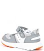 Color:Grey - Image 3 - Boys' JAZZ Lite 2.0 Washable Suede And Mesh Running Shoes (Infant)