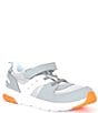 Color:Grey - Image 1 - Boys' JAZZ Lite 2.0 Washable Suede And Mesh Running Shoes (Toddler)