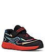 Color:Neon/Black/Red - Image 1 - Boys' Ride 10 Jr. Running Sneakers (Infant)