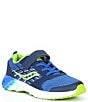 Color:Blue/Green - Image 1 - Boys' Wind Alternative Closure 2.0 Running Shoes (Toddler)