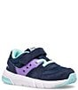 Color:Navy/Purple - Image 1 - Girls' JAZZ Lite 2 Washable Sneakers (Infant)