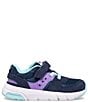Color:Navy/Purple - Image 2 - Girls' JAZZ Lite 2 Washable Sneakers (Infant)