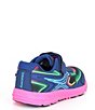 Color:Neon/Blue/Pink - Image 2 - Girls' Ride 10 Jr Leather And Mesh Running Shoes (Infant)
