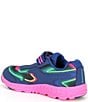 Color:Neon/Blue/Pink - Image 3 - Girls' Ride 10 Jr Leather And Mesh Running Shoes (Infant)