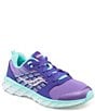 Color:Purple/Turquoise - Image 1 - Girls' Wind 2.0 Running Shoes (Toddler)