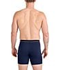 SAXX 3-Pack 6#double; Cotton Boxer Briefs, Color:Black/Turbulence/Maroon - Image 6