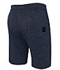 Color:Ink Heather - Image 2 - 365 Heathered Active Lounge Shorts