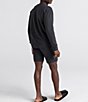 Color:Black Heather - Image 4 - 365 Heathered Active Lounge Shorts