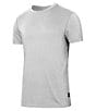 Color:Ash Grey Heather - Image 1 - 3Six Five Short Sleeve Sleep T-Shirt