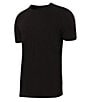 Color:Black - Image 1 - 3Six Five Short Sleeve Sleep T-Shirt