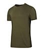 Color:Dusty Olive - Image 1 - 3Six Five Short Sleeve Sleep T-Shirt