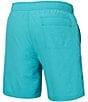 Color:Baltic - Image 2 - Go Coastal Solid Two-In-One 7#double; Inseam Volley Shorts