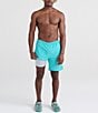 Color:Baltic - Image 3 - Go Coastal Solid Two-In-One 7#double; Inseam Volley Shorts