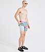 SAXX Abstract Stripe Oh Buoy 5#double; Inseam Volley Swim Shorts, Color:Multi - Image 5