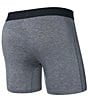 SAXX Big & Tall Vibe Super Soft Solid 6#double; Inseam Boxer Briefs, Color:Dark Grey Heather - Image 2