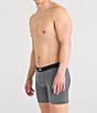 SAXX Big & Tall Vibe Super Soft Solid 6#double; Inseam Boxer Briefs, Color:Dark Grey Heather - Image 3
