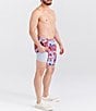 Color:Red Multi - Image 3 - Coastal Tropical Two-In-One 7#double; Volley Shorts
