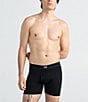 SAXX Daytripper Comfort Stretch 6#double; Boxer Briefs 2-Pack, Color:Black/Graphite Heather - Image 2