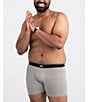 SAXX Daytripper Comfort Stretch 6#double; Boxer Briefs 2-Pack, Color:Black/Graphite Heather - Image 4