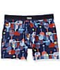 SAXX Daytripper Pickleball Theme Print Comfort Stretch 6#double; Inseam Boxer Briefs - Image 1
