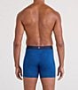 SAXX Drop Temp Cooling Cotton 6#double; Boxer Briefs 2-Pack, Color:Plaid/Dark Ink - Image 3